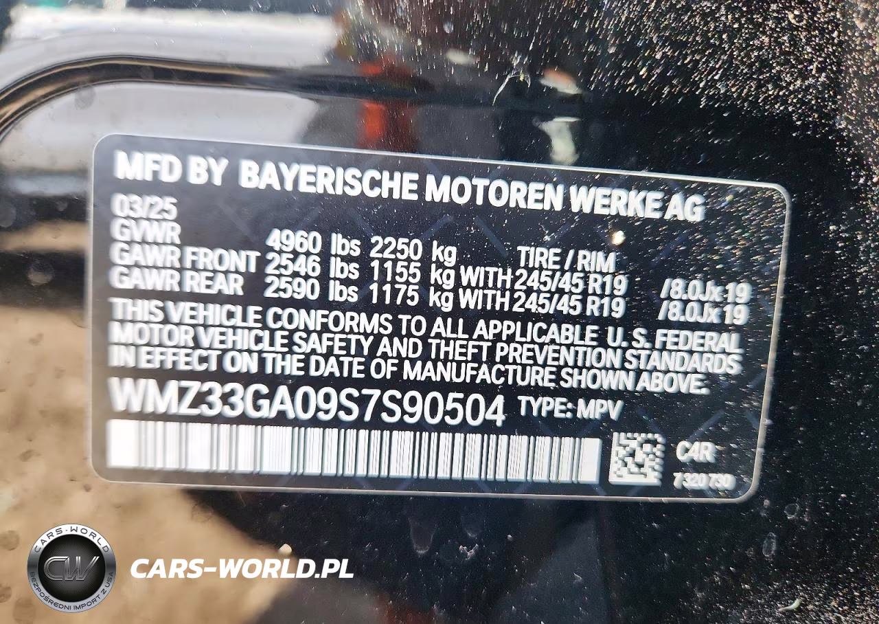 2025 Mini Countryman Jcw All4 VIN:WMZ33GA09S7S90504 - 12