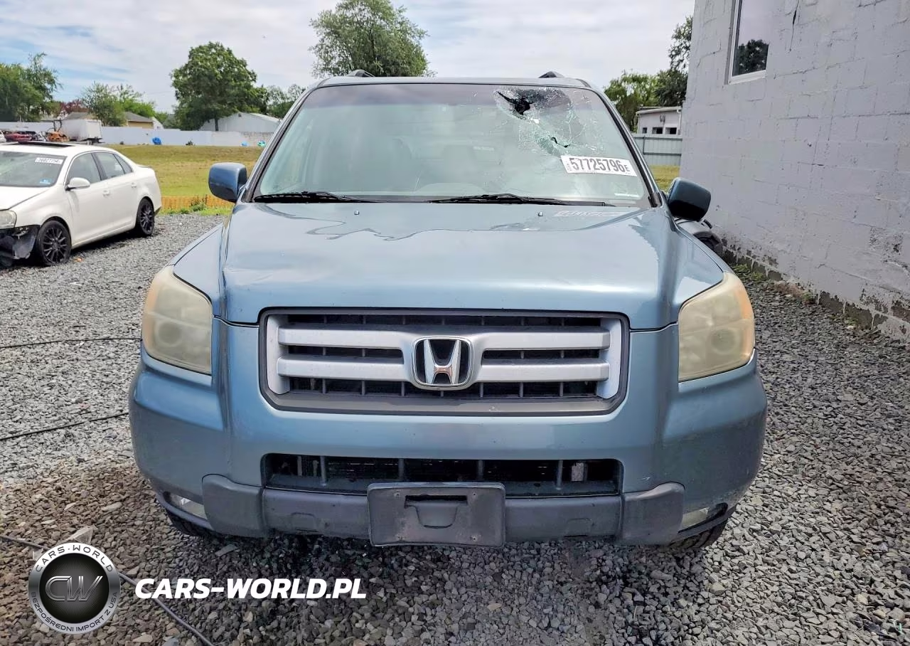 2007 Honda Pilot Ex VIN:2HKYF18457H524451 - 5