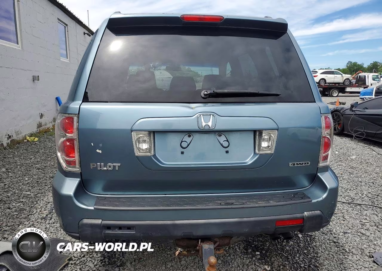 2007 Honda Pilot Ex VIN:2HKYF18457H524451 - 6