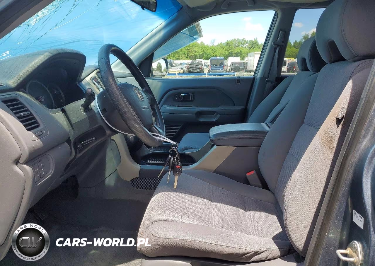 2007 Honda Pilot Ex VIN:2HKYF18457H524451 - 7