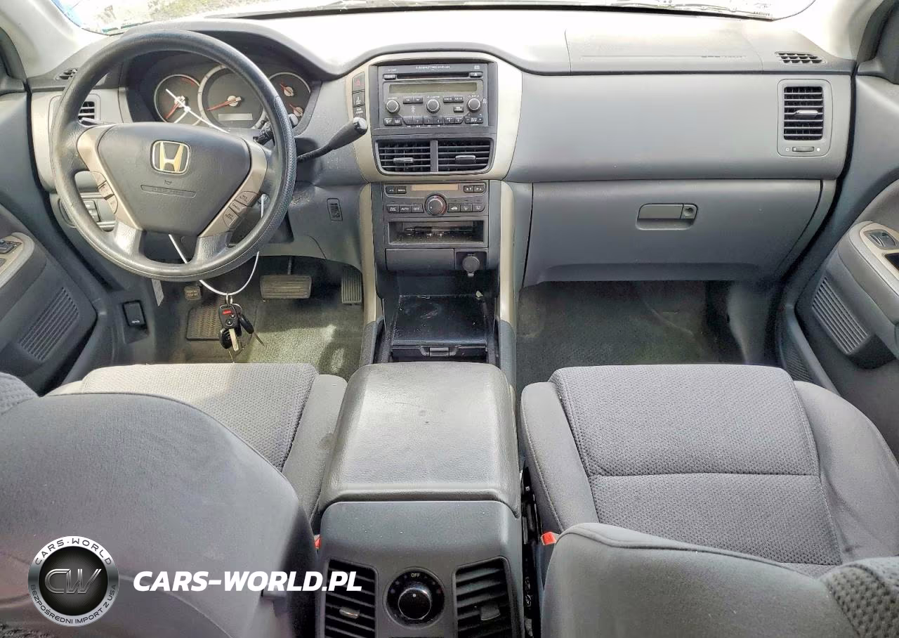 2007 Honda Pilot Ex VIN:2HKYF18457H524451 - 8
