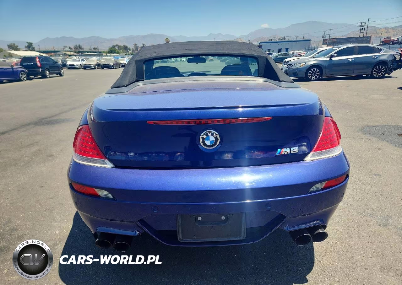 2007 BMW M6 VIN:WBSEK93547CS32968 - 6