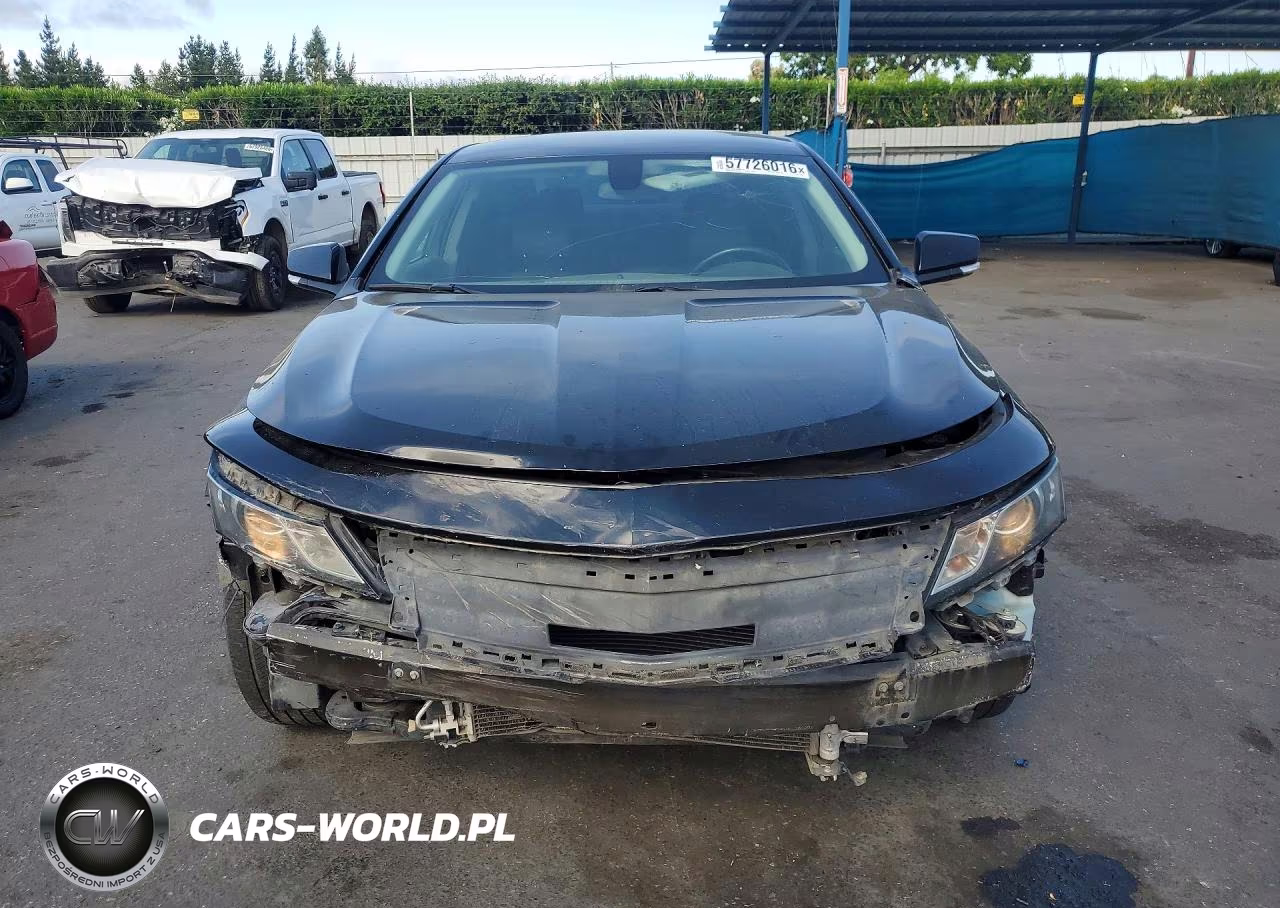 2017 Chevrolet Impala Lt VIN:2G1105SA0H9151924 - 5