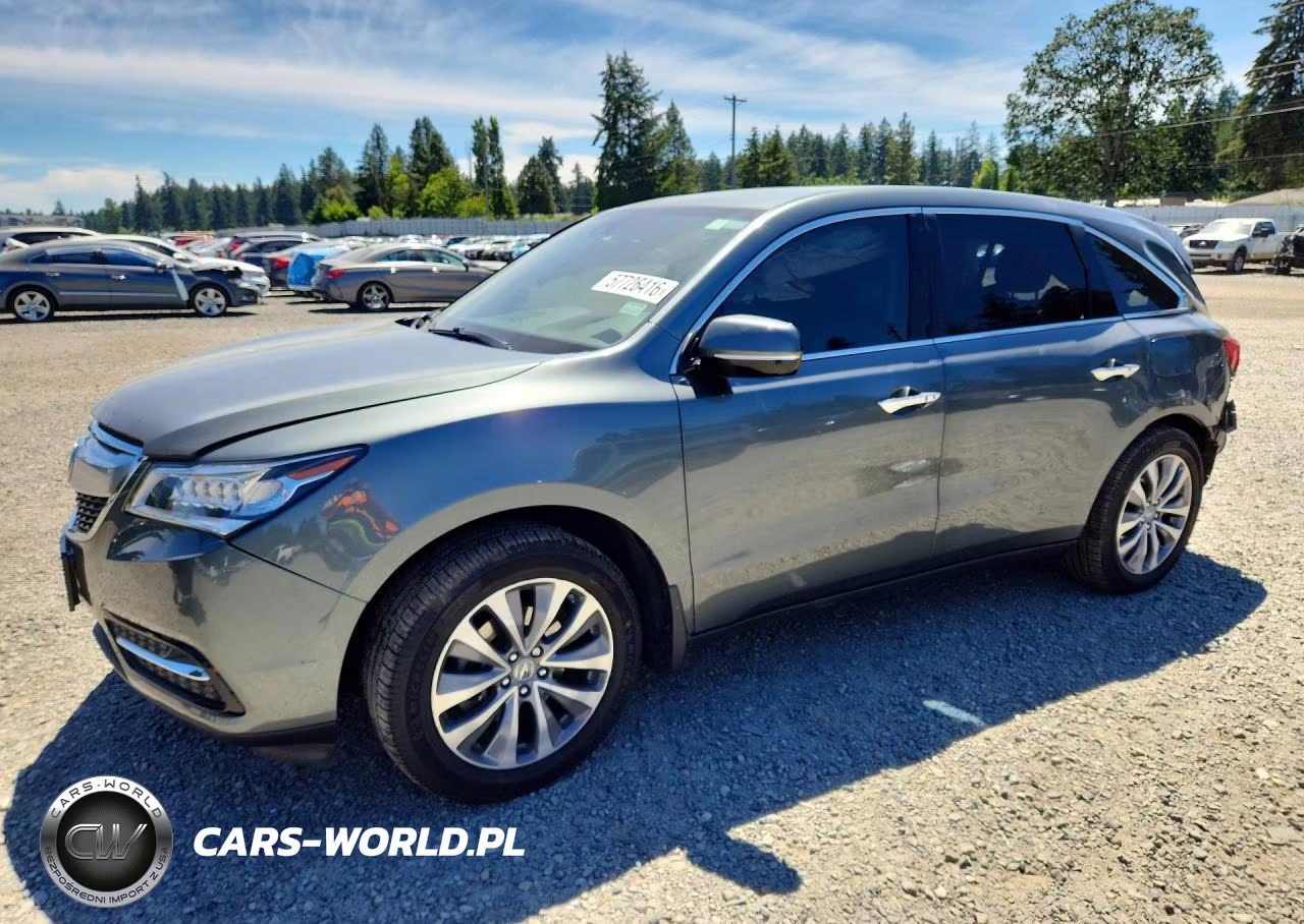 2015 Acura Mdx Technology – zdjęcie 1 z 14