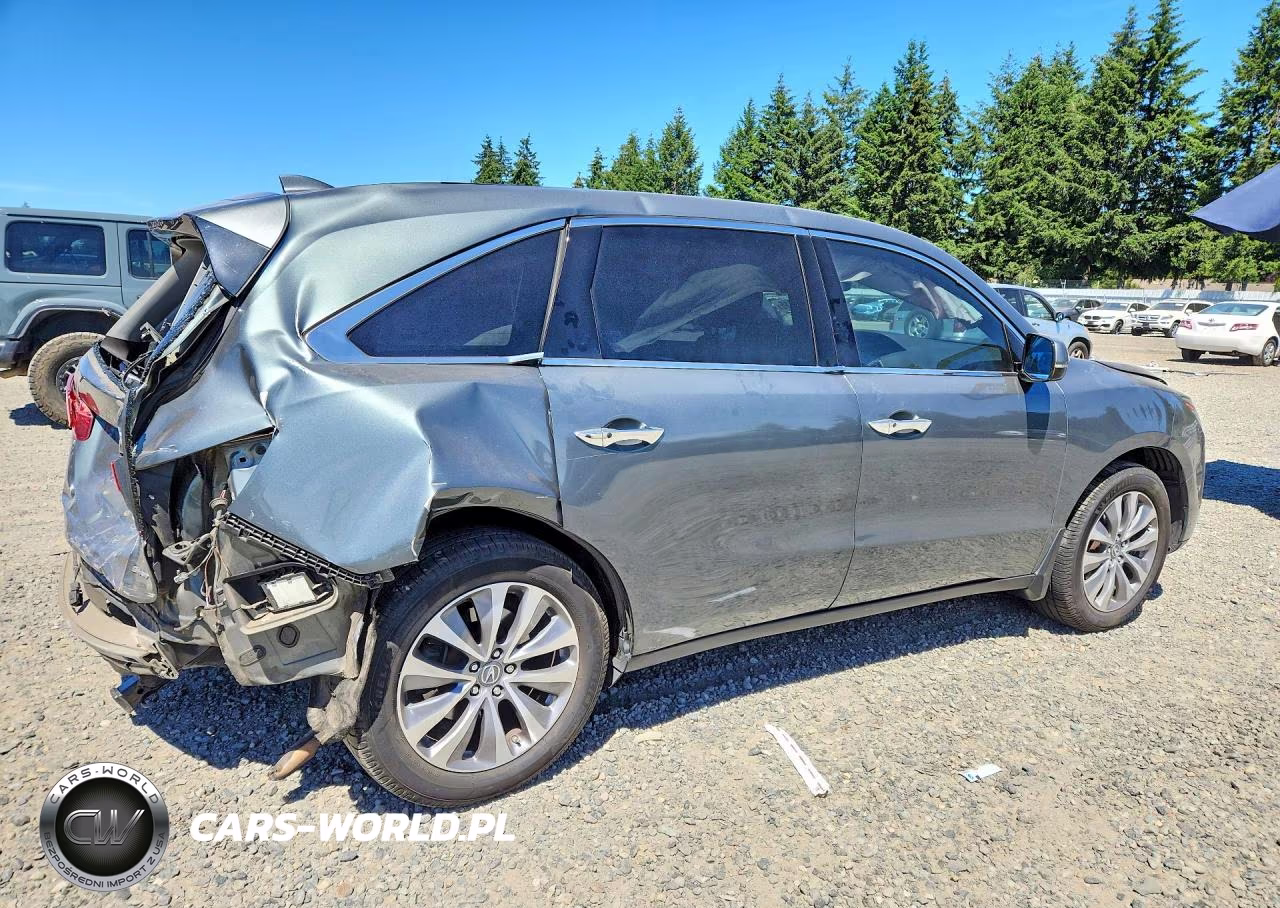 2015 Acura Mdx Technology VIN:5FRYD4H49FB021864 - 3