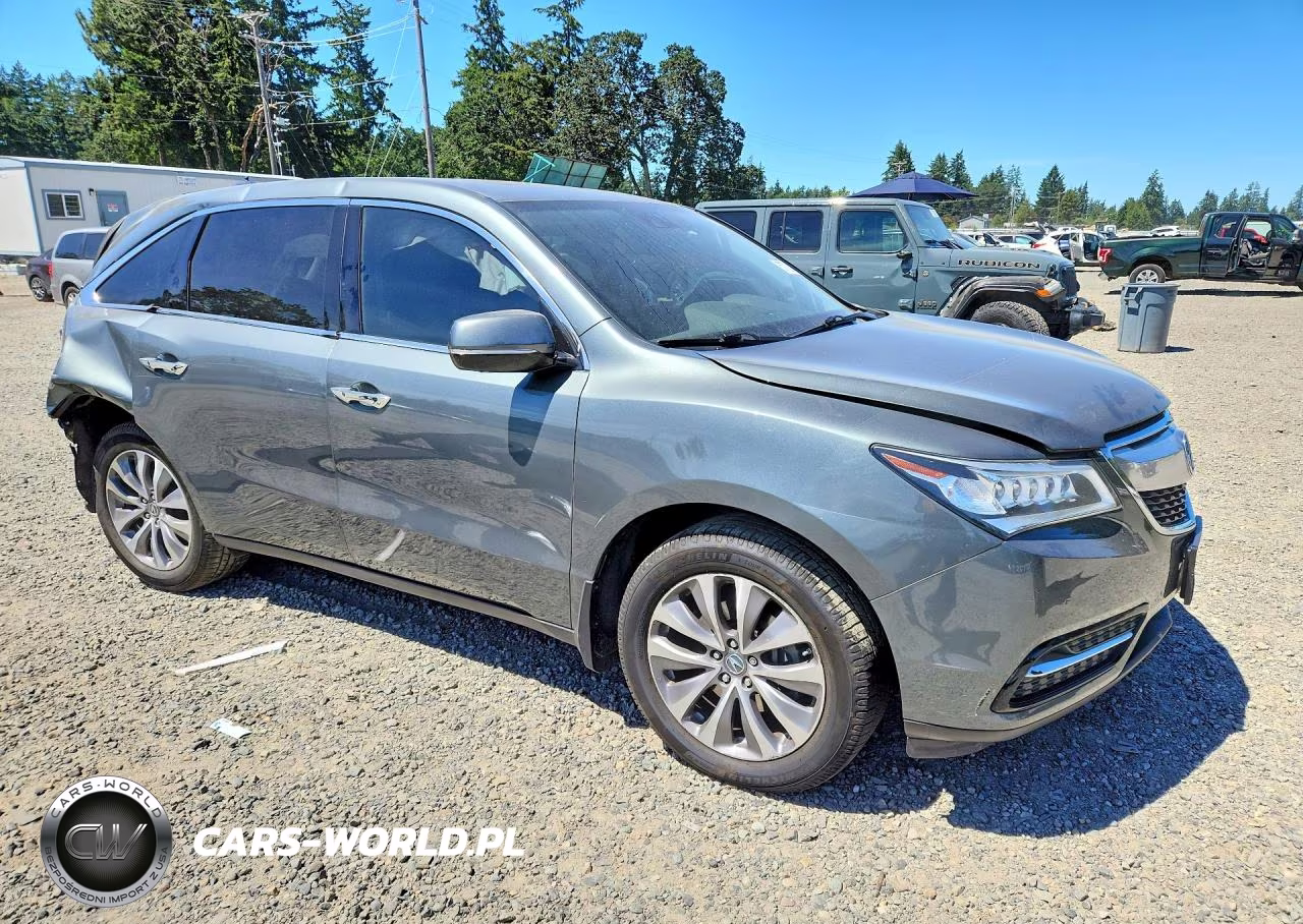 2015 Acura Mdx Technology VIN:5FRYD4H49FB021864 - 4