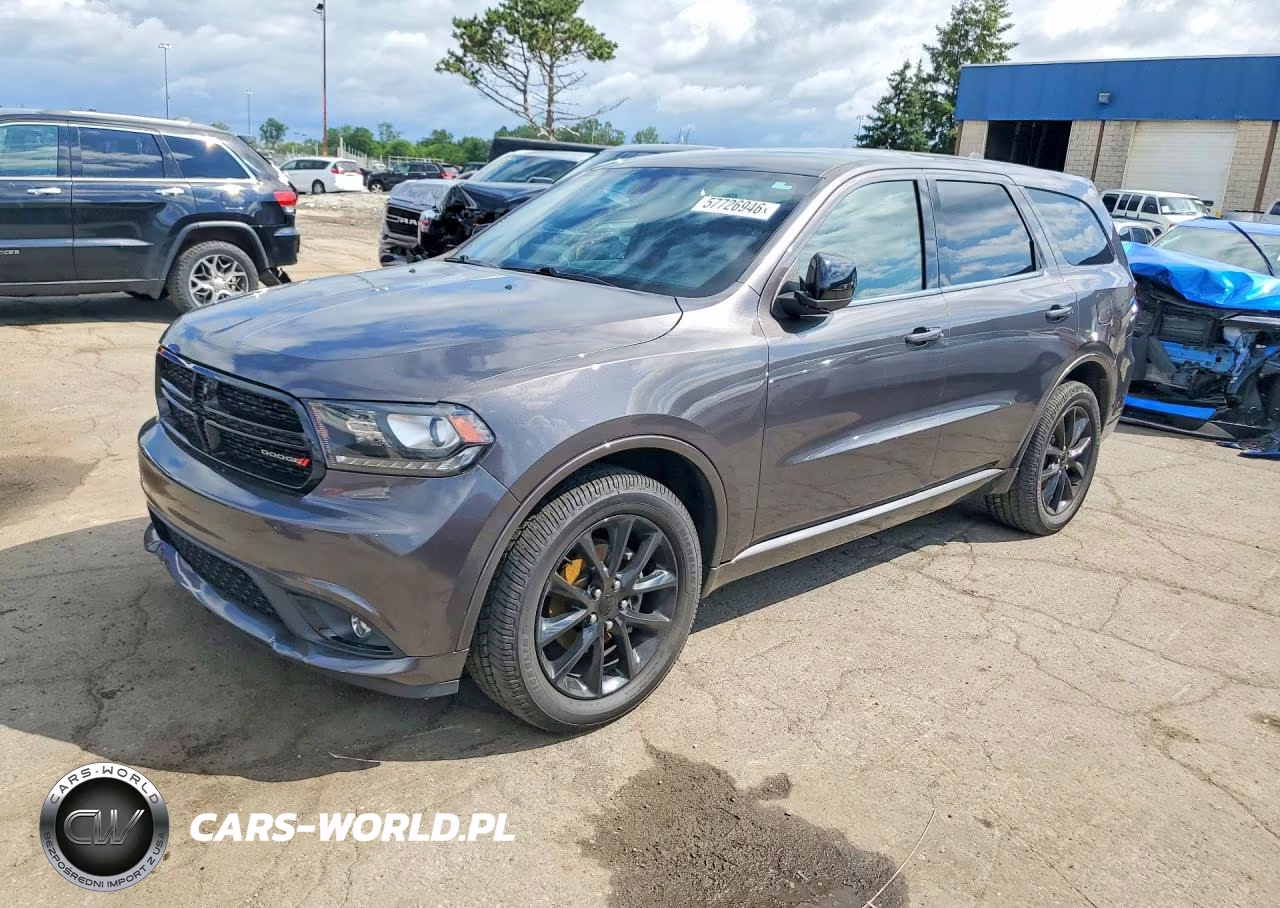 2018 Dodge Durango Sxt Awd