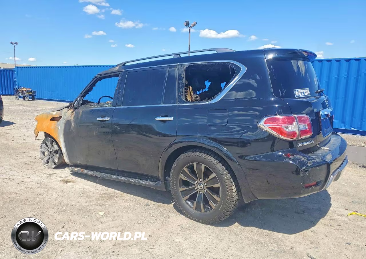 2019 Nissan Armada Sv VIN:JN8AY2NC6K9586718 - 2