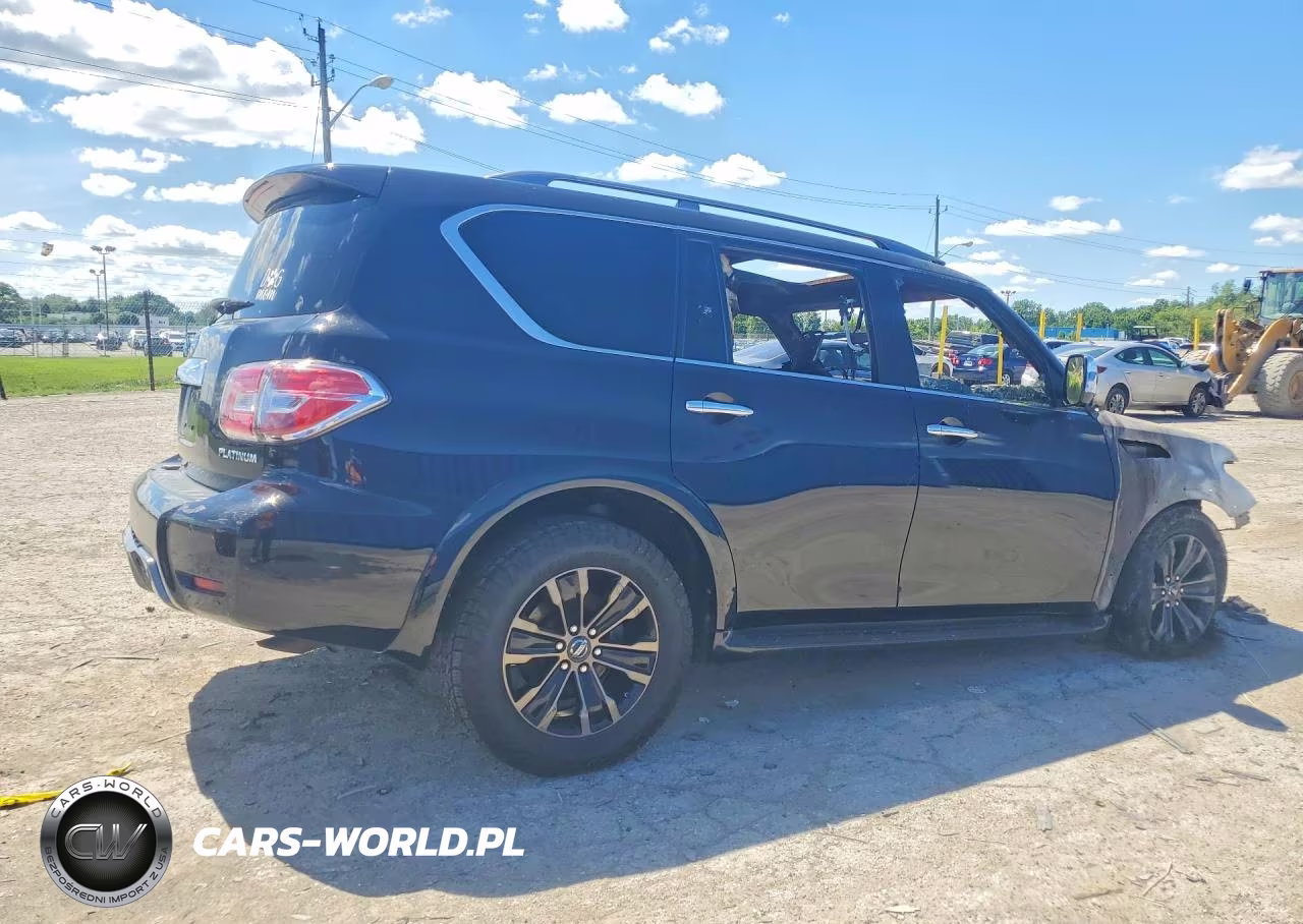 2019 Nissan Armada Sv VIN:JN8AY2NC6K9586718 - 3