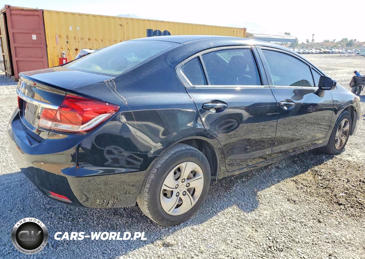 2015 Honda Civic Lx VIN:19XFB2F51FE234845 - 3