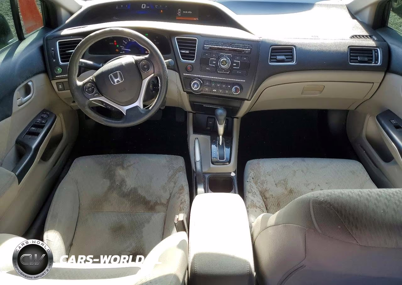 2015 Honda Civic Lx VIN:19XFB2F51FE234845 - 8