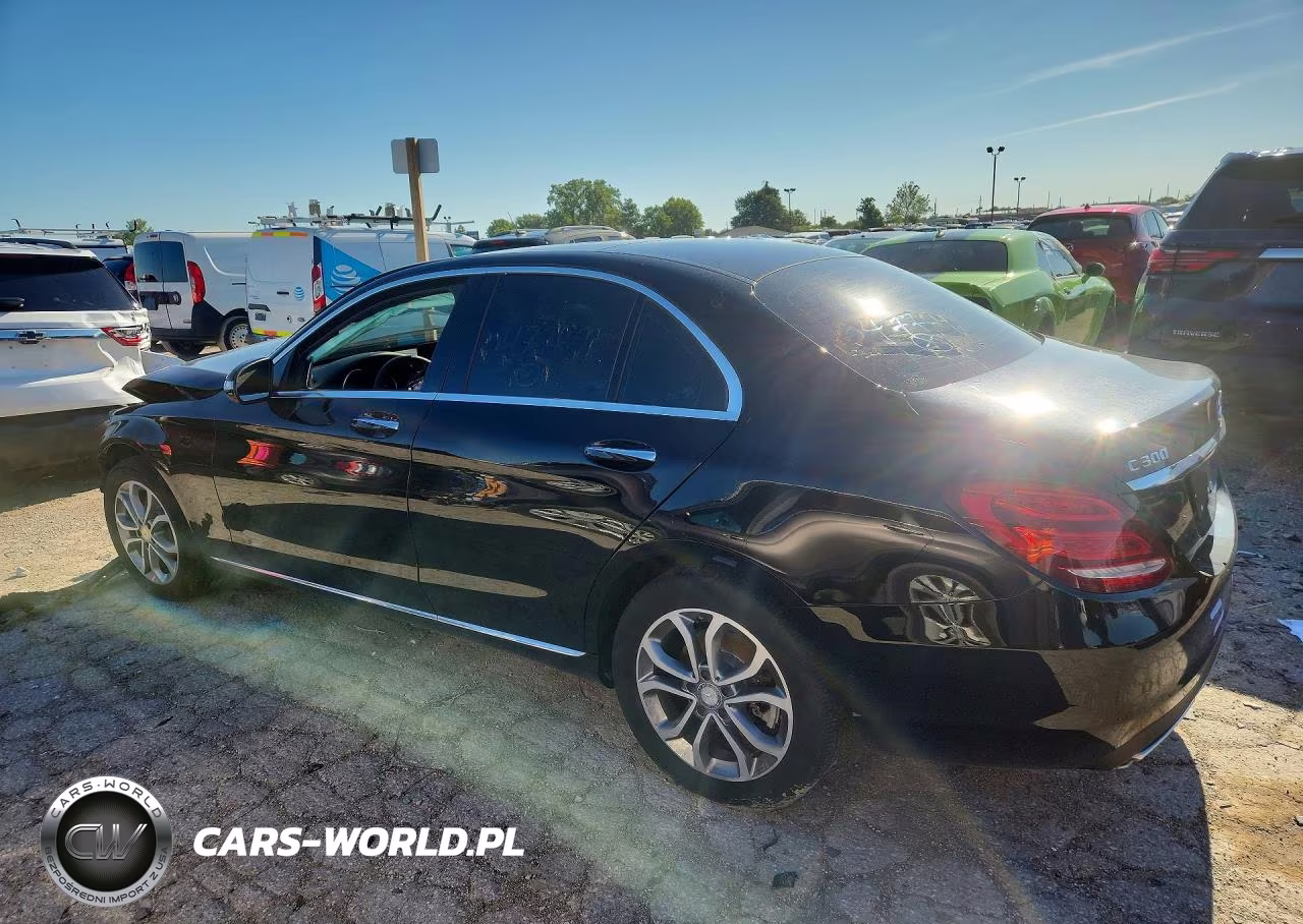2015 Mercedes-Benz C 300 4Matic VIN:55SWF4KB1FU047769 - 2