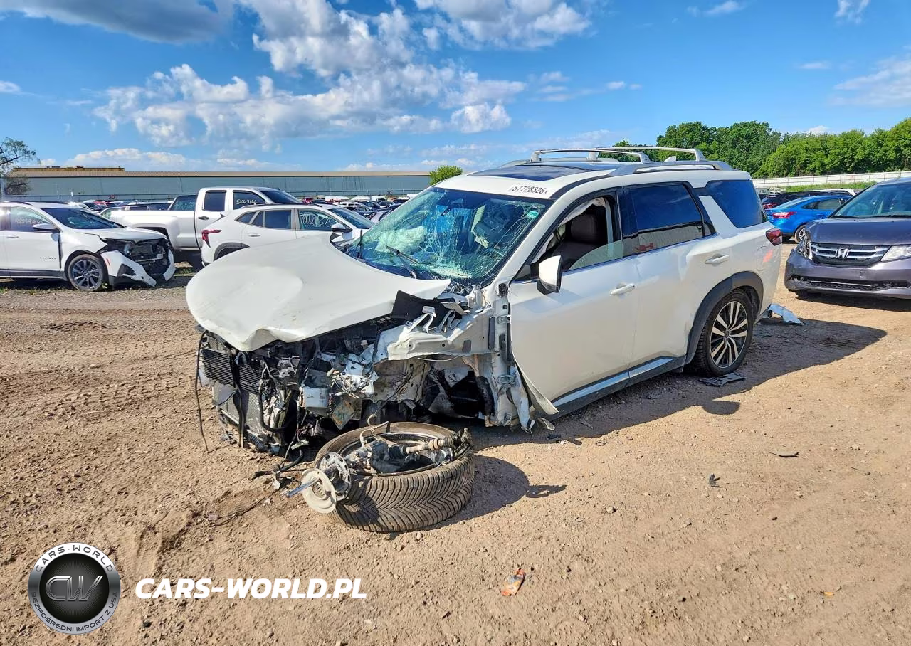 2023 Nissan Pathfinder Platinum VIN:5N1DR3DJ4PC230804 - 1