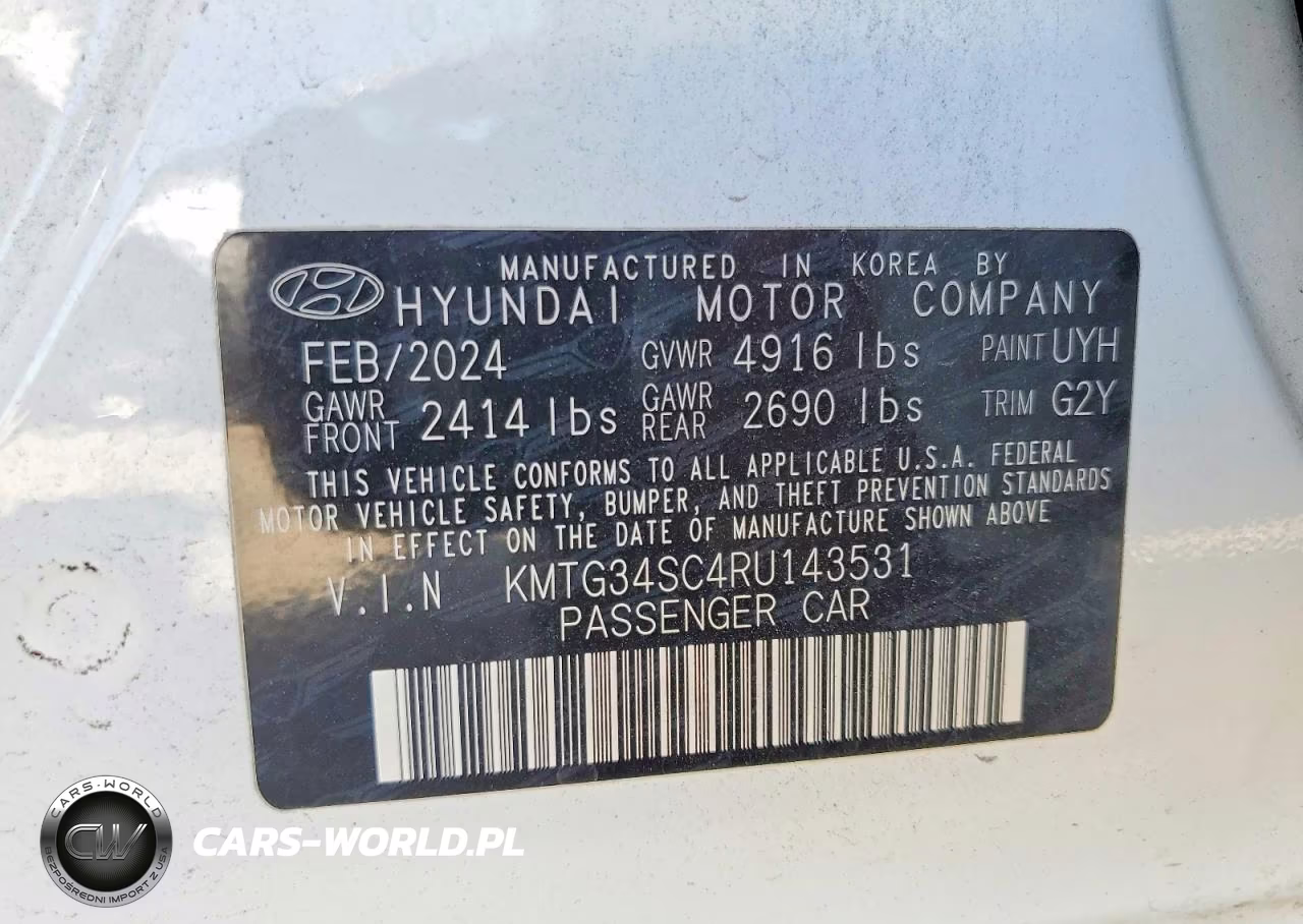 2024 Genesis G70 2.5T Standard VIN:KMTG34SC4RU143531 - 12