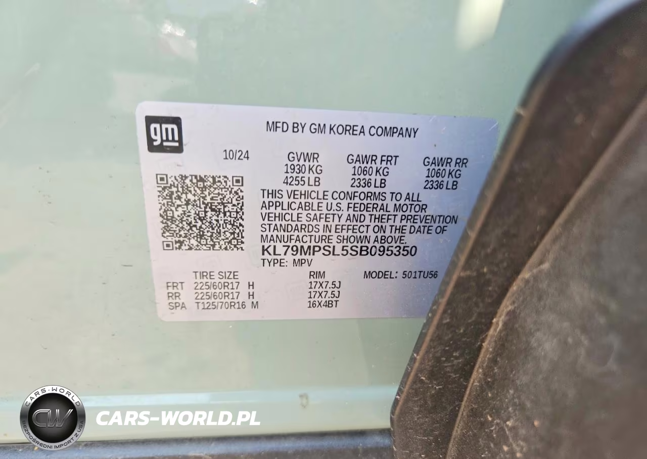 2025 Chevrolet Trailblazer Lt VIN:KL79MPSL5SB095350 - 12
