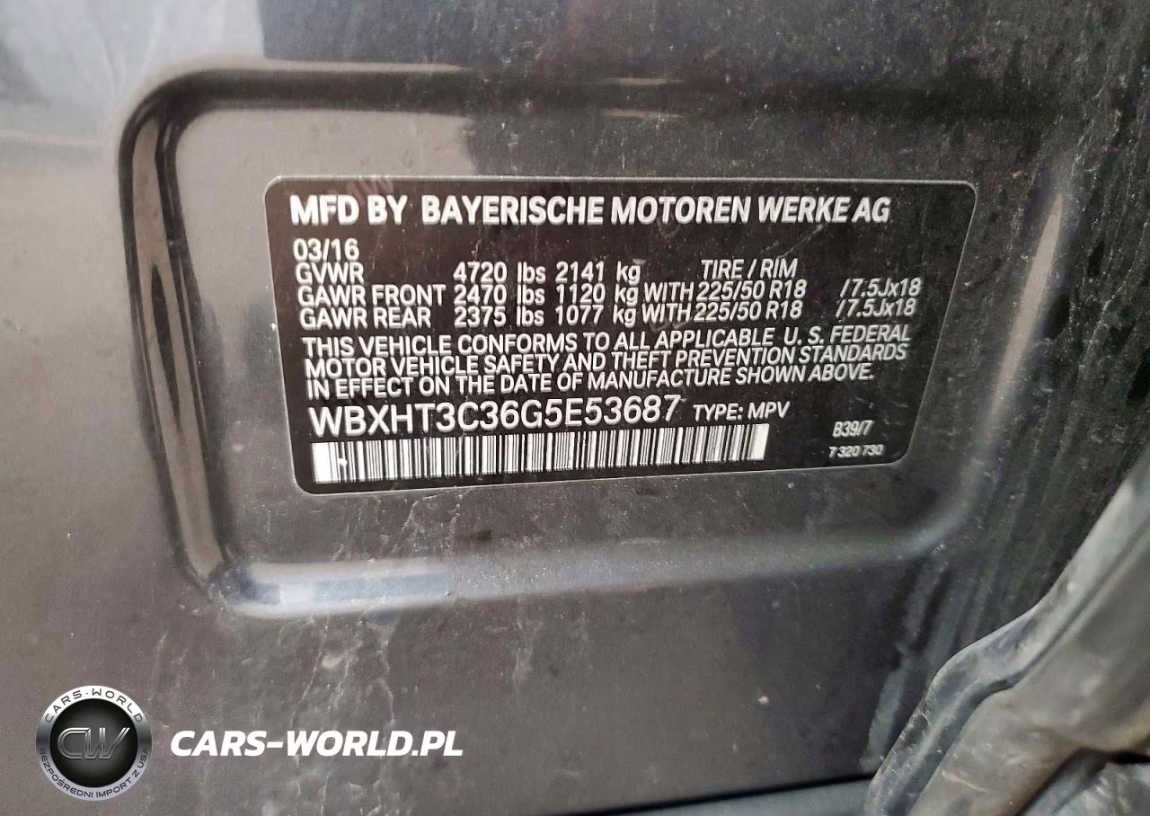 2016 BMW X1 xDrive28I VIN:WBXHT3C36G5E53687 - 13
