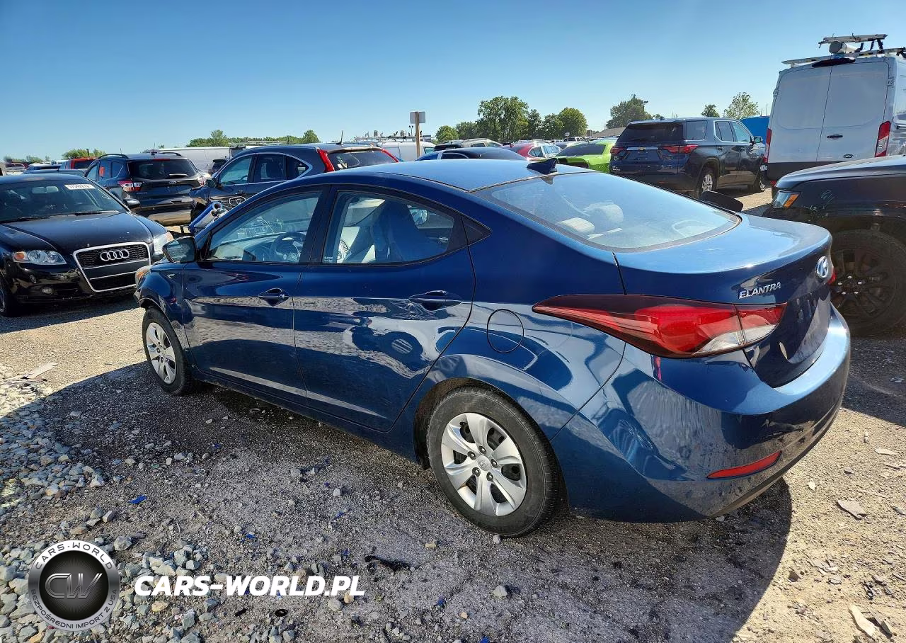 2016 Hyundai Elantra Se VIN:KMHDH4AE5GU517952 - 2