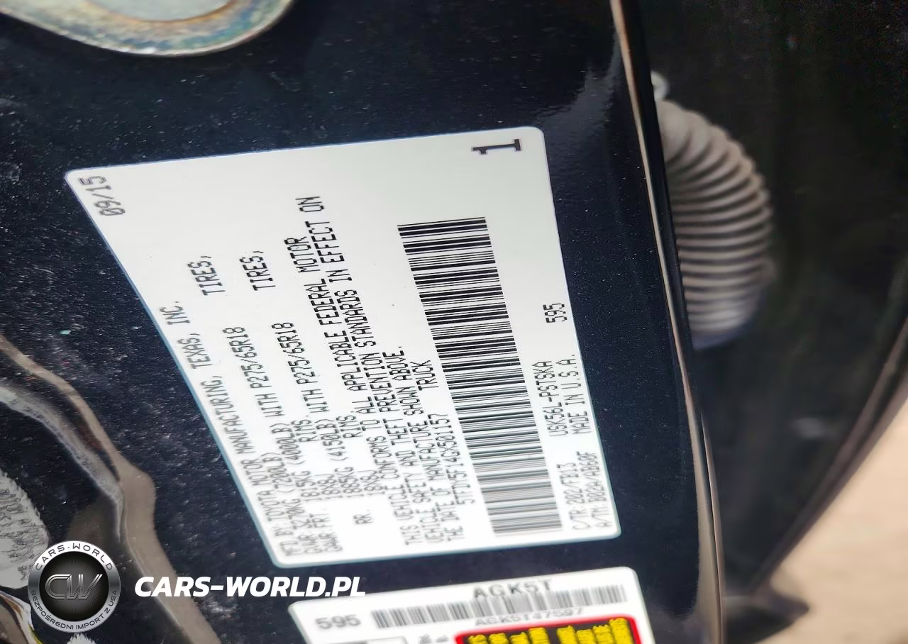 2016 Toyota Tundra Sr5 VIN:5TFDY5F14GX501157 - 12