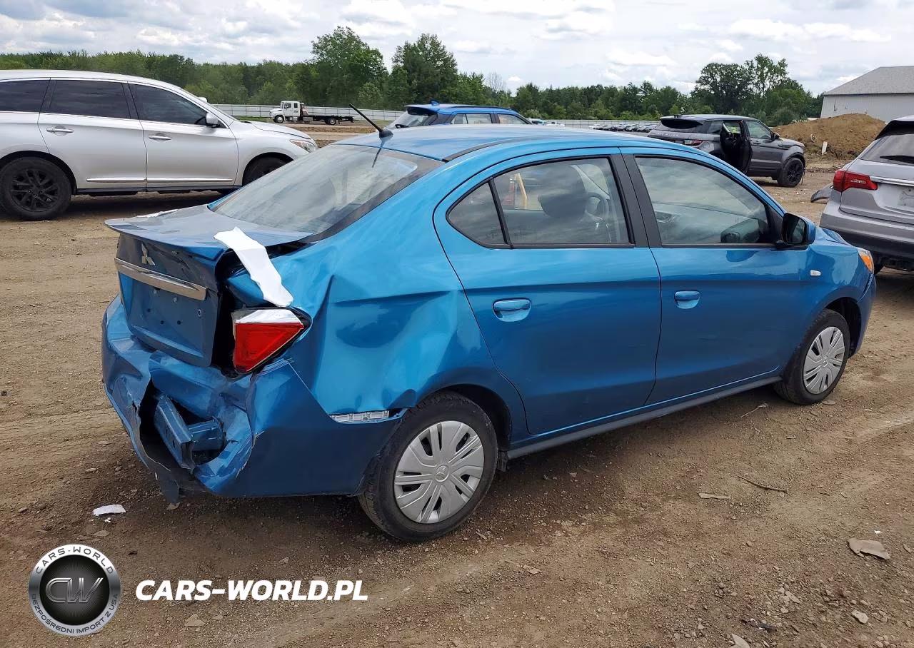 2024 Mitsubishi Mirage G4 Es VIN:ML32FUFJ3RHF13729 - 3