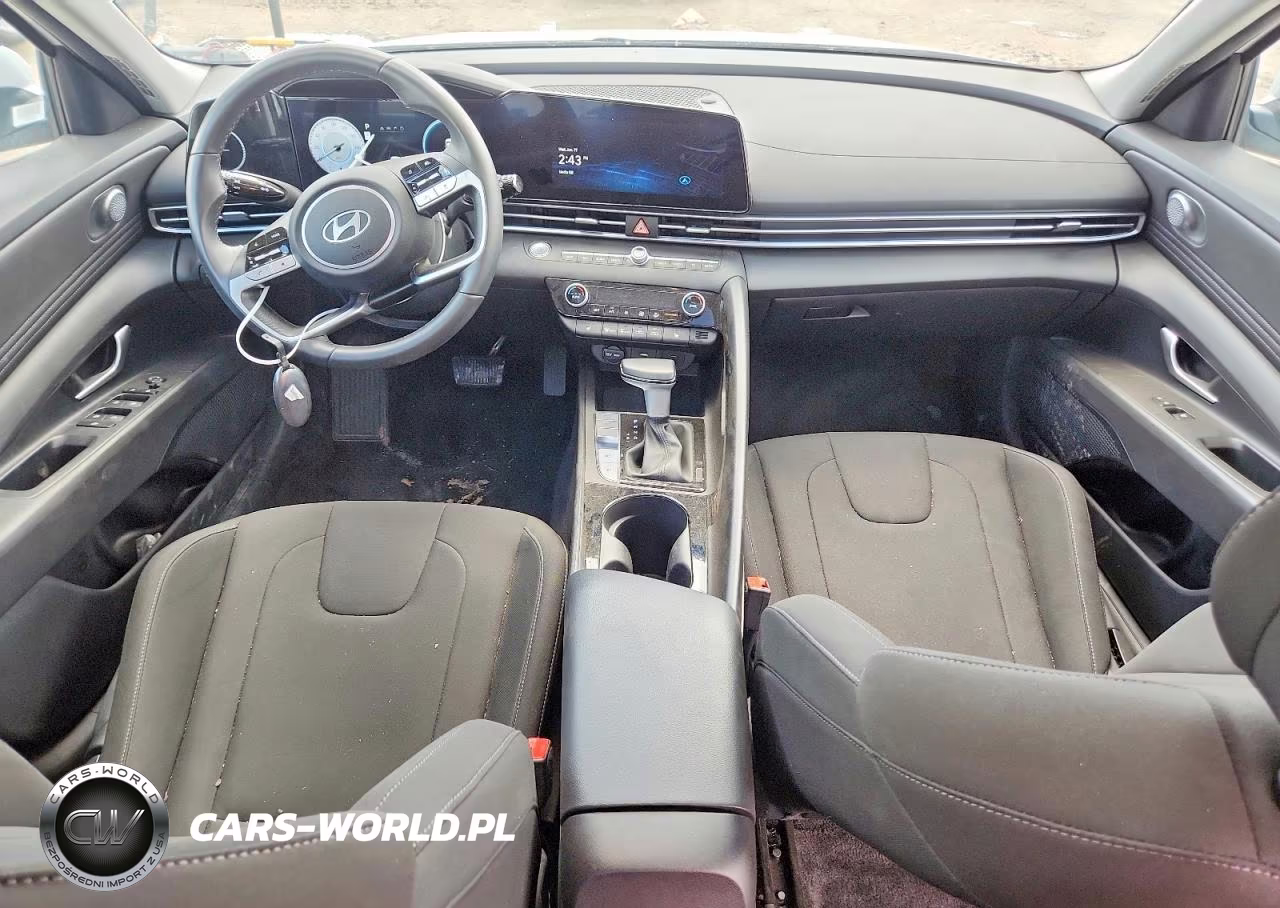 2025 Hyundai Elantra Sel VIN:KMHLS4DG2SU007030 - 10