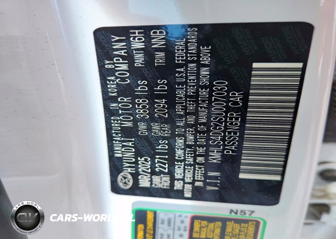 2025 Hyundai Elantra Sel VIN:KMHLS4DG2SU007030 - 14
