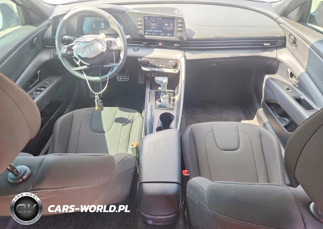 2025 Hyundai Elantra Sel Sport VIN:KMHLM4DG1SU923465 - 8