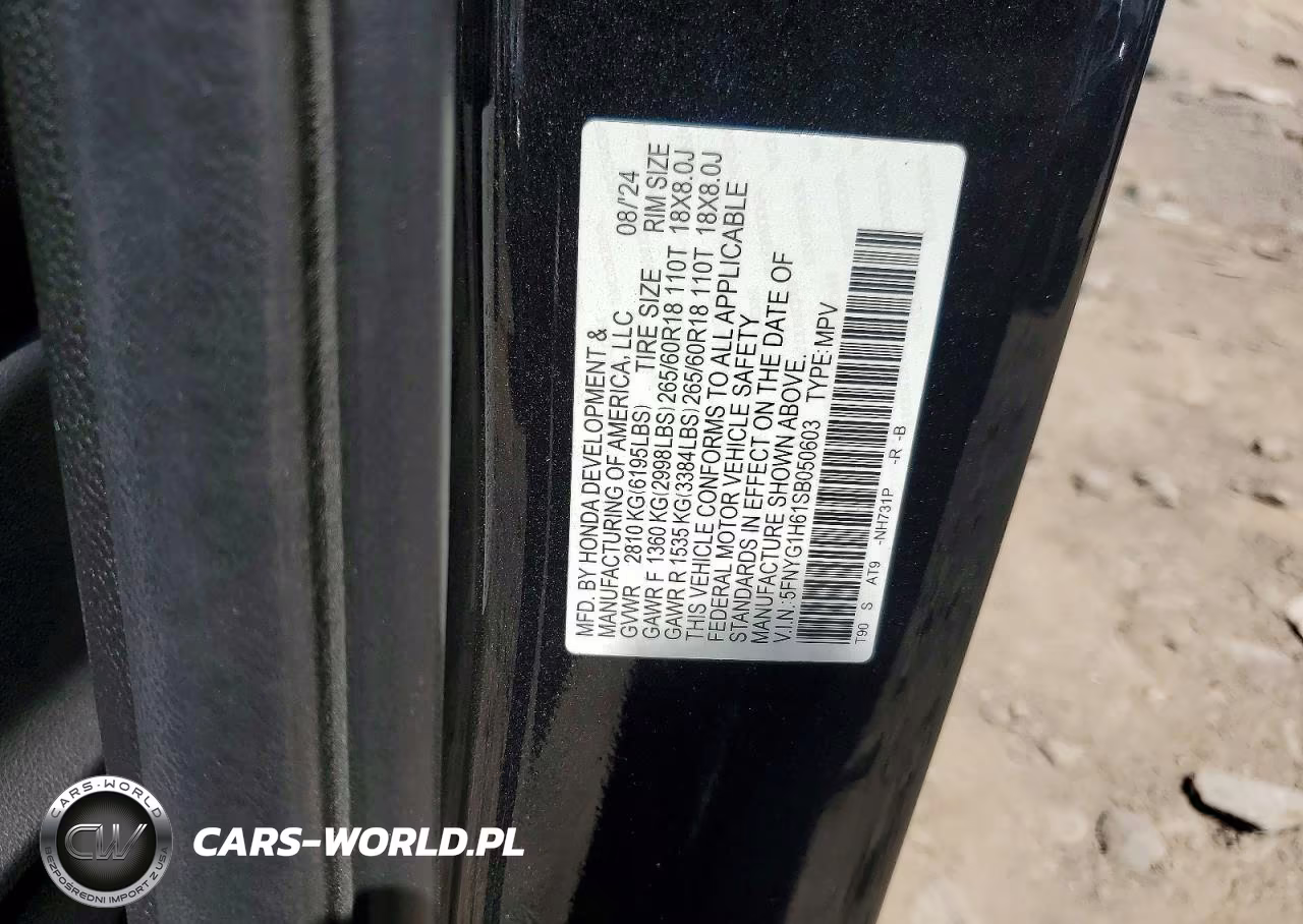 2025 Honda Pilot Trailsport VIN:5FNYG1H61SB050603 - 13