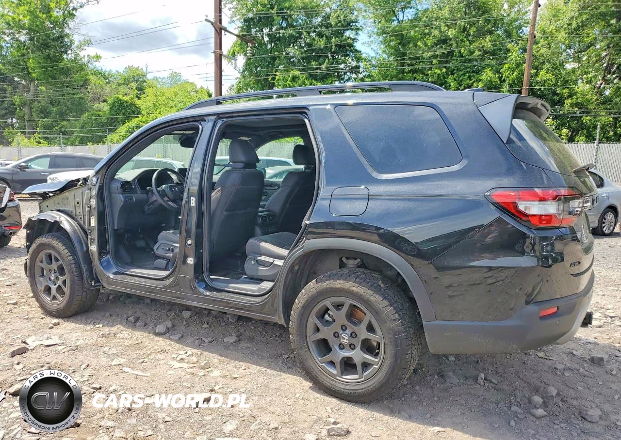 2025 Honda Pilot Trailsport VIN:5FNYG1H61SB050603 - 2