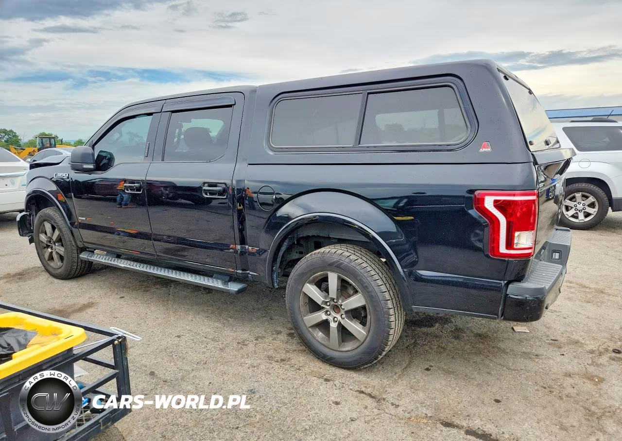 2017 Ford F150 Supercrew VIN:1FTEW1EP4HFC55243 - 2