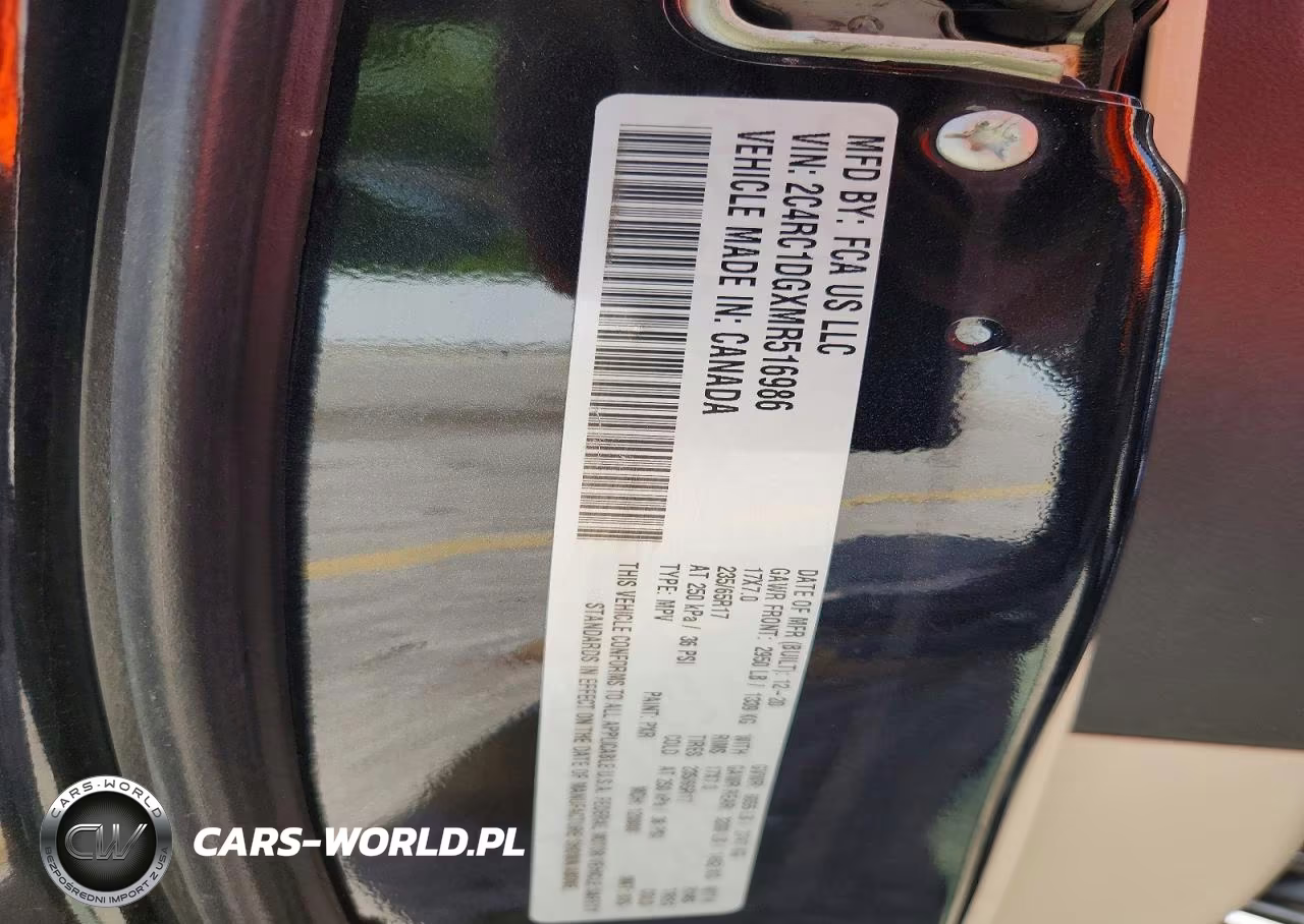 2021 Chrysler Voyager Lxi VIN:2C4RC1DGXMR516986 - 13
