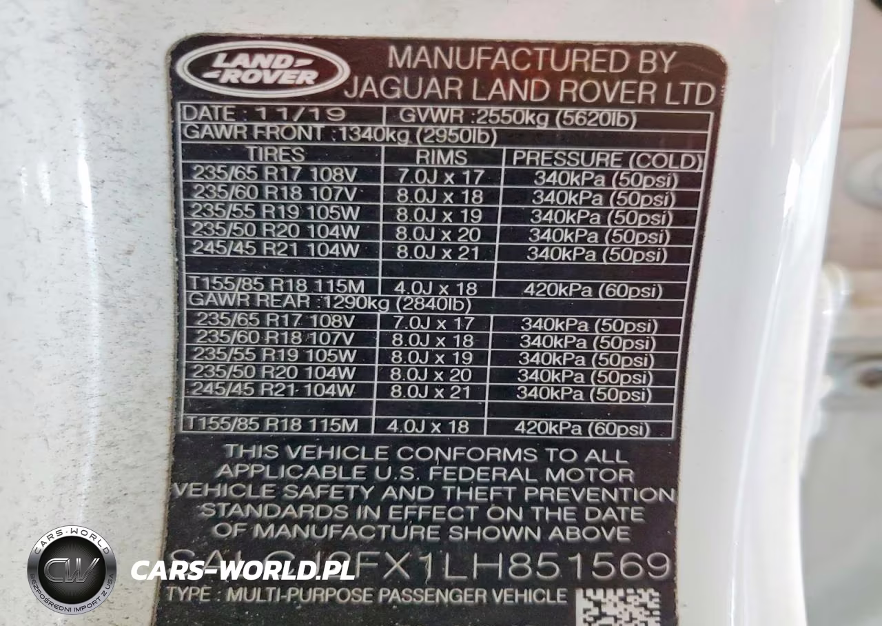 2020 Land Rover Discovery Sport S VIN:SALCJ2FX1LH851569 - 13