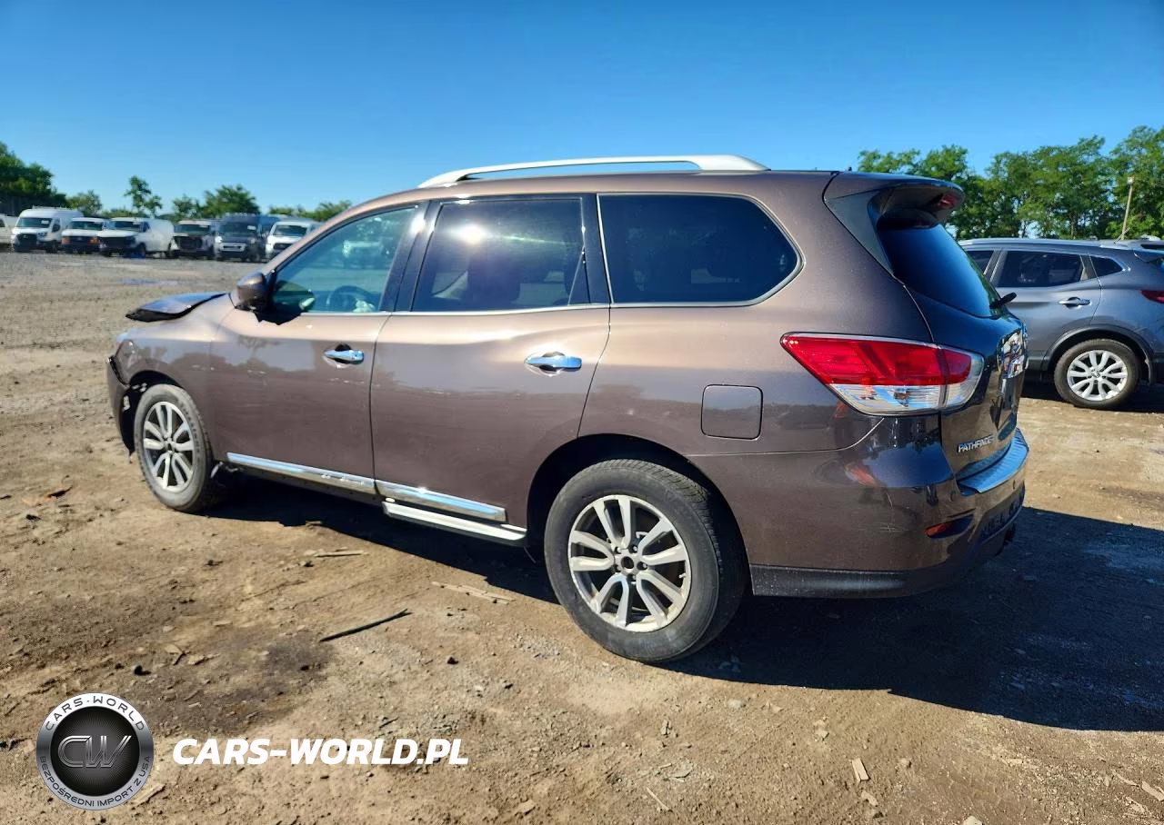 2015 Nissan Pathfinder Sl VIN:5N1AR2MM1FC670422 - 2
