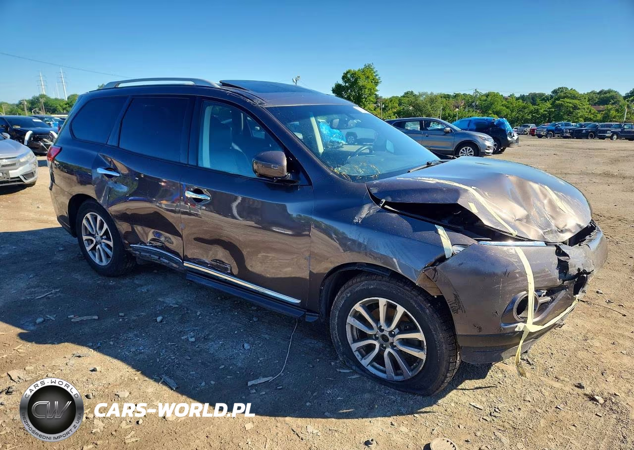 2015 Nissan Pathfinder Sl VIN:5N1AR2MM1FC670422 - 4