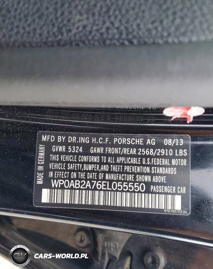 2014 Porsche Panamera S VIN:WP0AB2A76EL055550 - 12