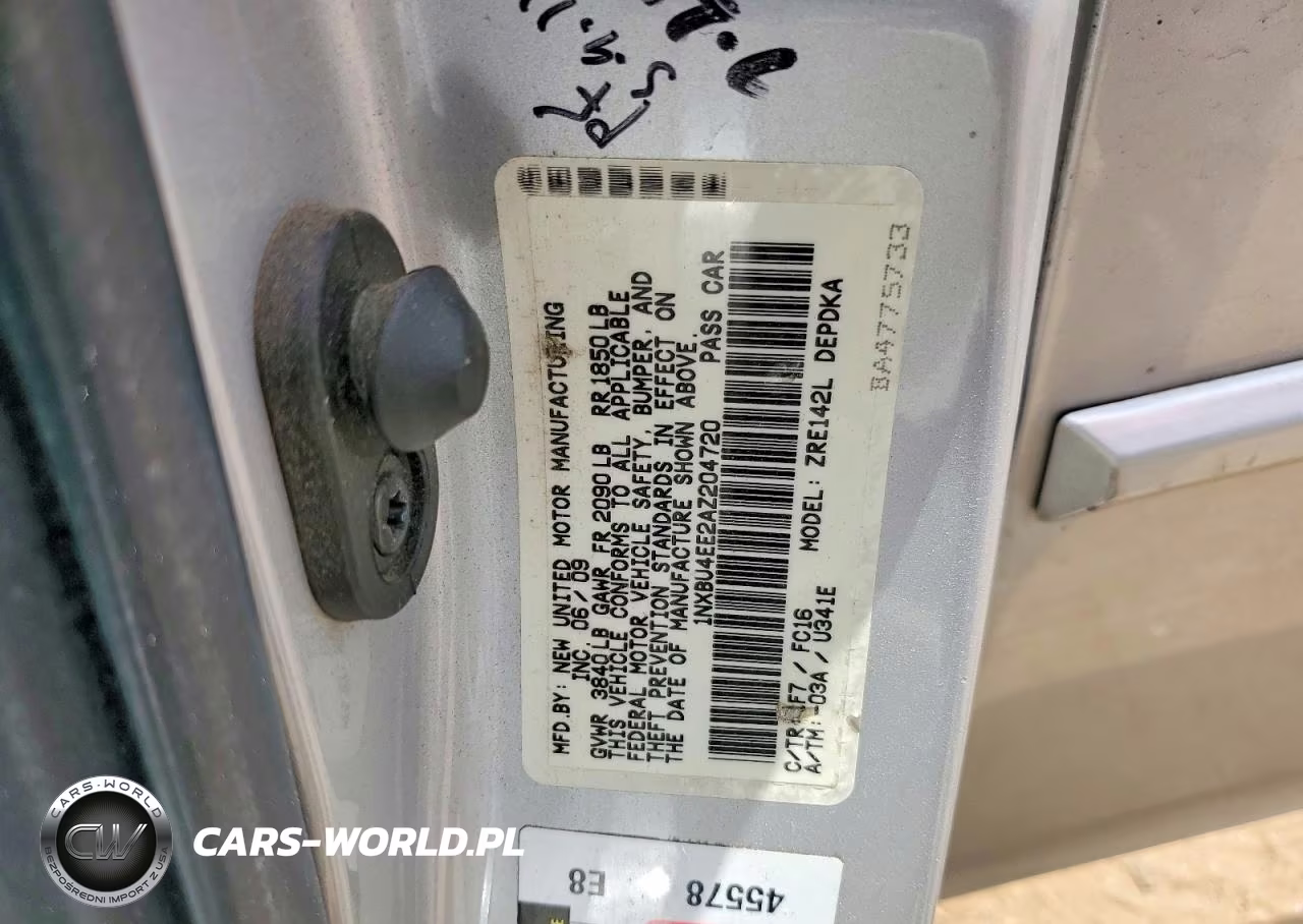 2010 Toyota Corolla Le VIN:1NXBU4EE2AZ204720 - 12