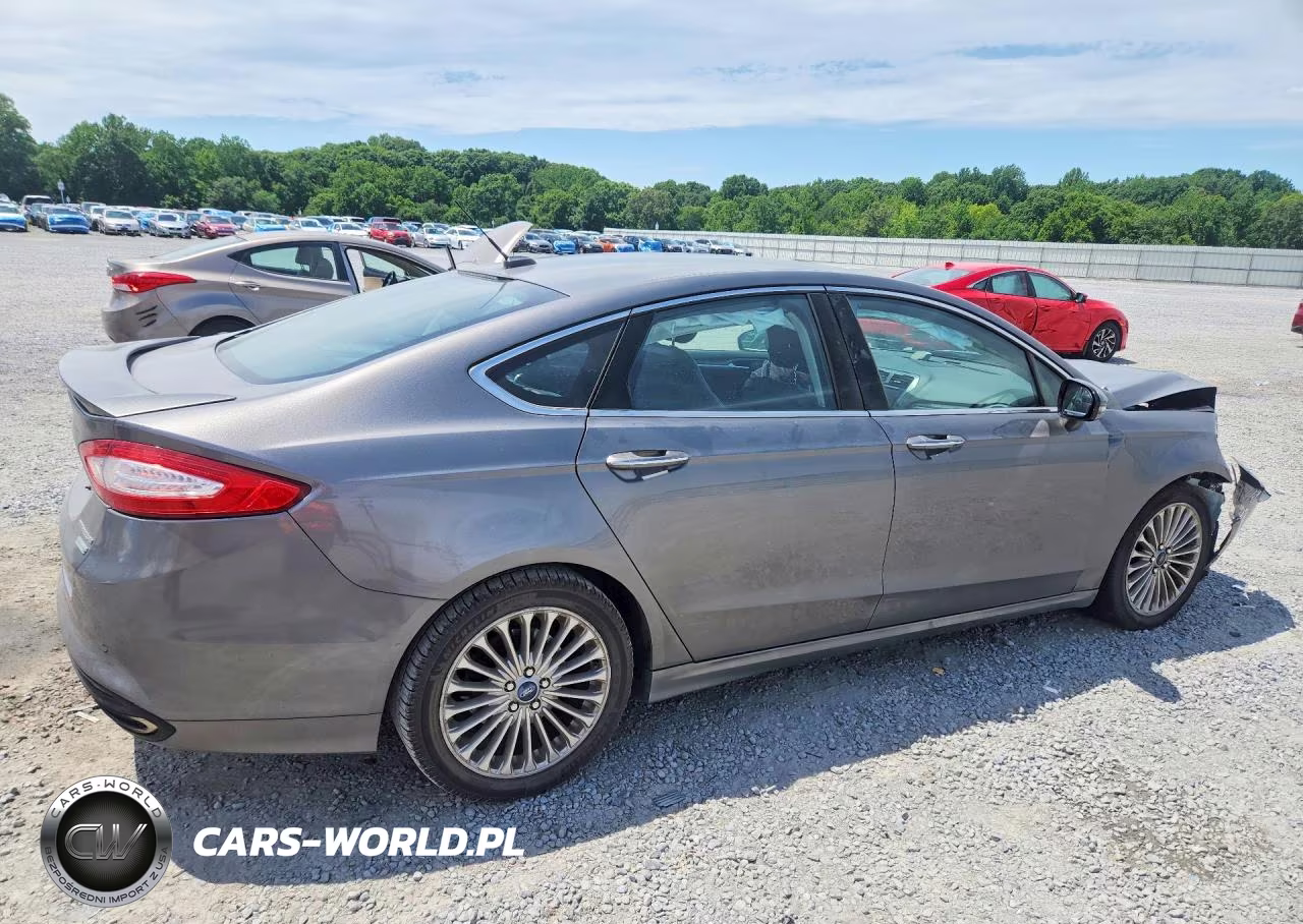 2014 Ford Fusion Titanium VIN:3FA6P0K97ER244582 - 3