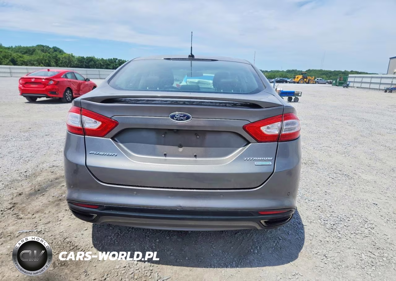 2014 Ford Fusion Titanium VIN:3FA6P0K97ER244582 - 6