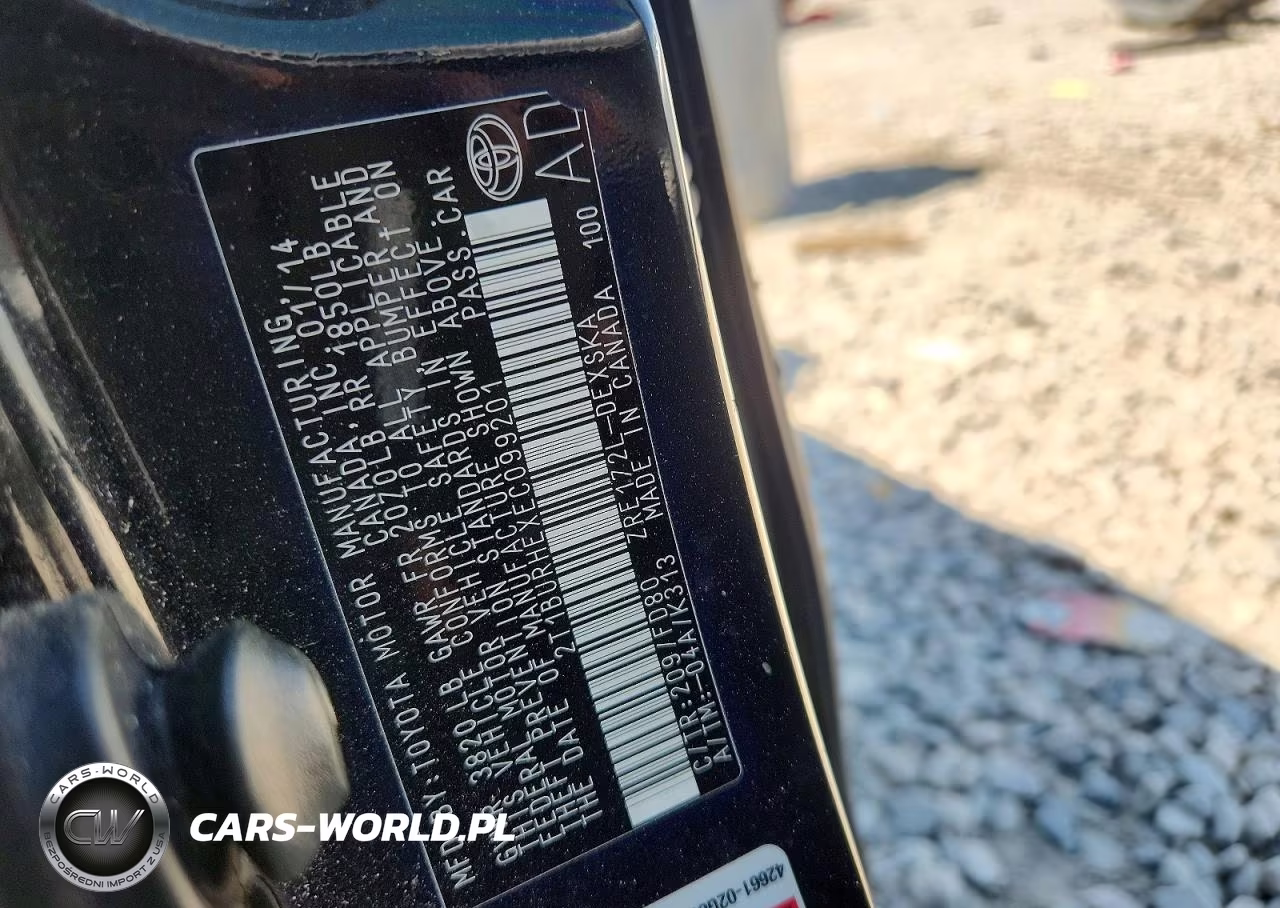 2014 Toyota Corolla S Plus VIN:2T1BURHEXEC099201 - 12