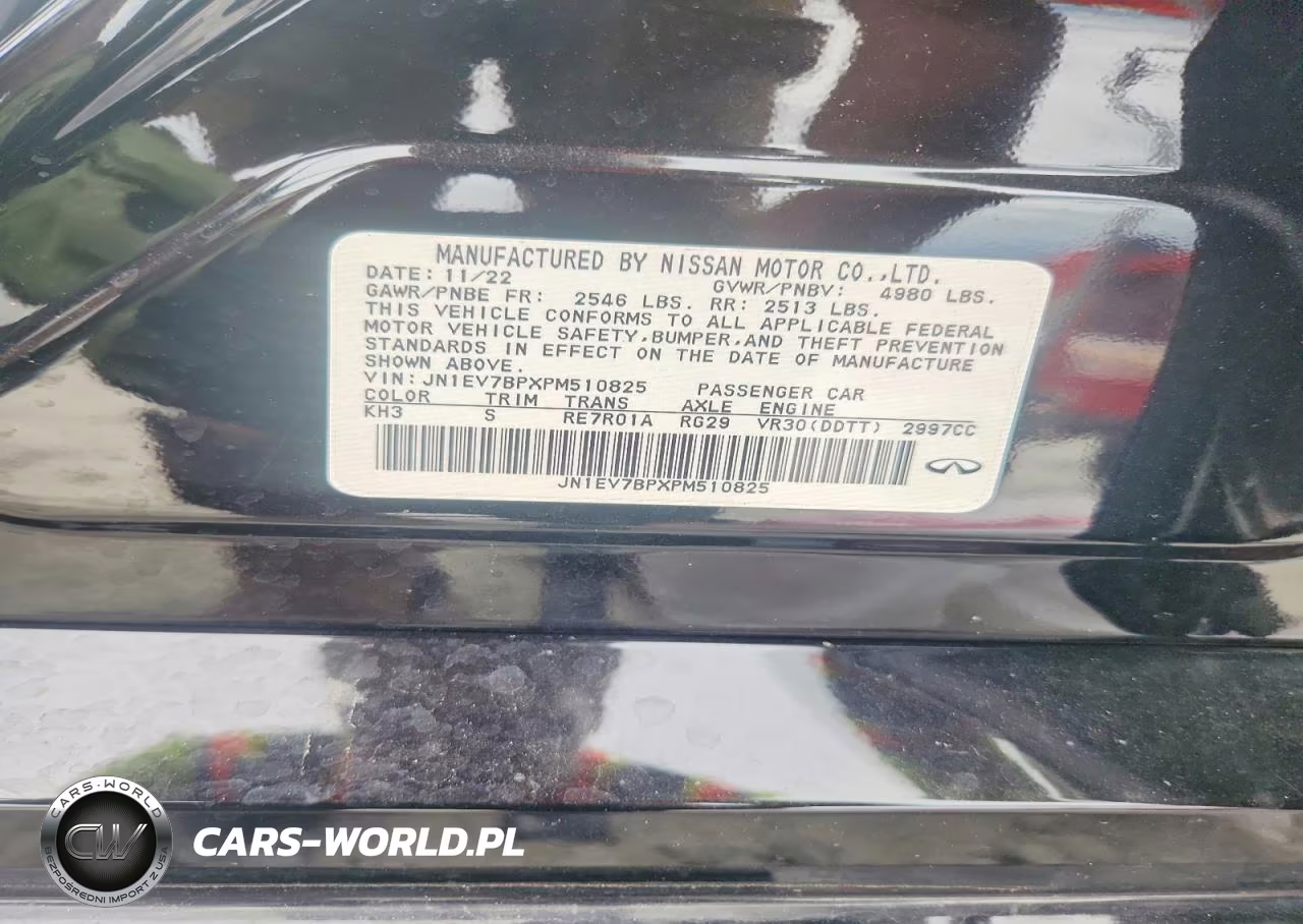 2023 Infiniti Q50 Luxe VIN:JN1EV7BPXPM510825 - 13
