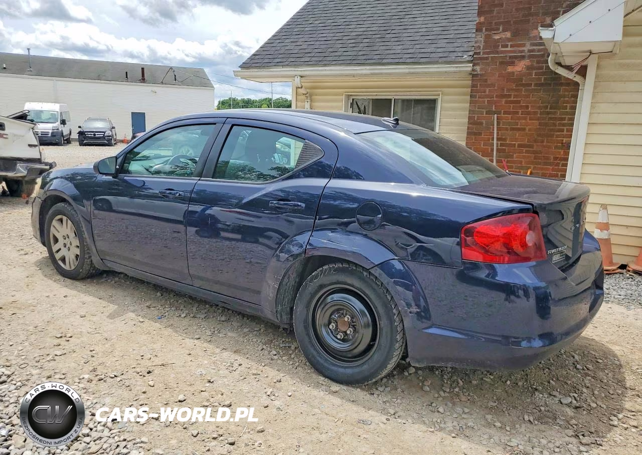 2014 Dodge Avenger Se VIN:1C3CDZAB2EN139163 - 2