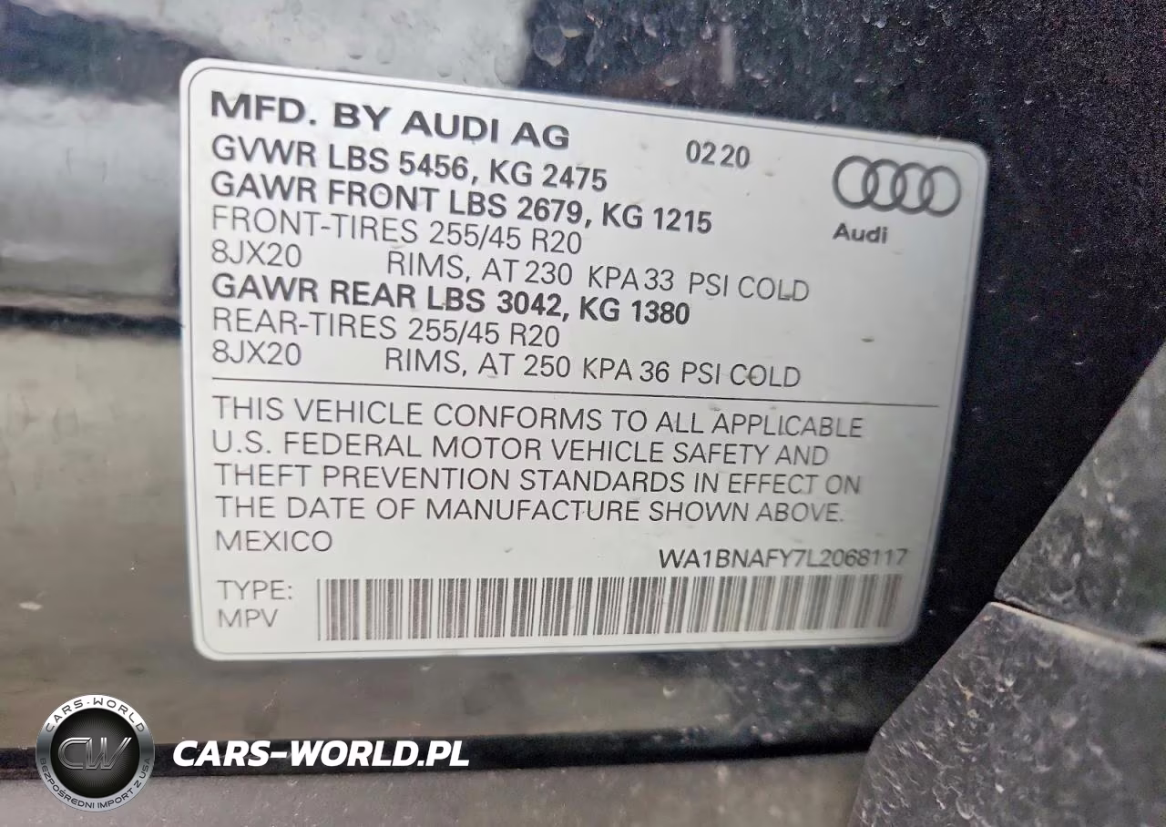2020 Audi Q5 Premium Plus 45 Tfsi Quattro S Tronic VIN:WA1BNAFY7L2068117 - 13