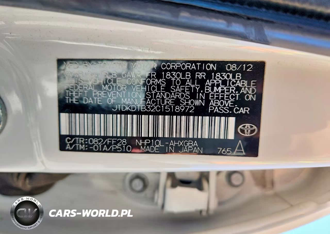 2012 Toyt Prius C VIN:JTDKDTB32C1518972 - 13