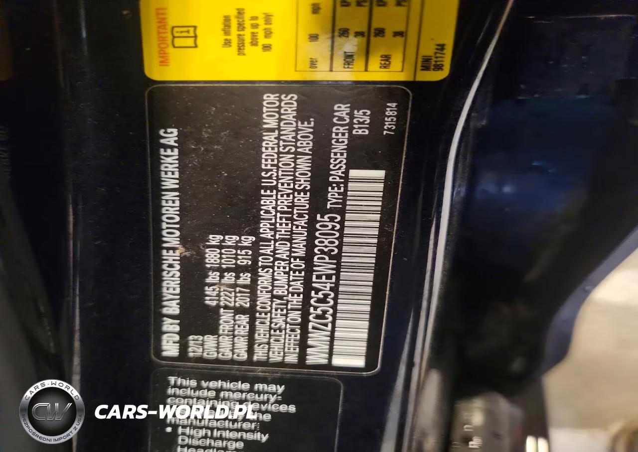 2014 Mini Cooper S Countryman VIN:WMWZC5C54EWP38095 - 12