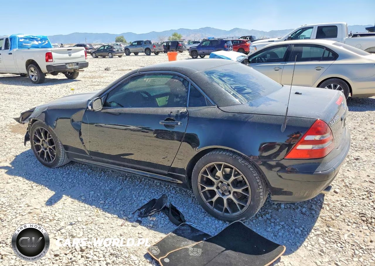 2001 Mercedes-Benz Slk 320 VIN:WDBKK65F11F236155 - 2