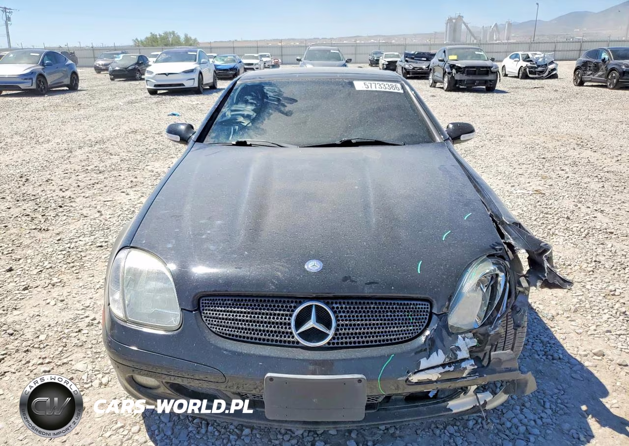 2001 Mercedes-Benz Slk 320 VIN:WDBKK65F11F236155 - 5