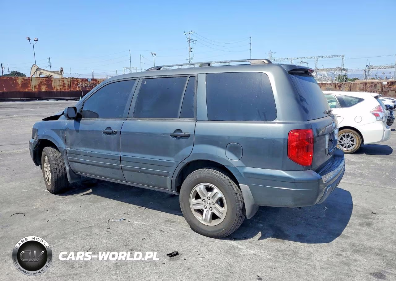 2005 Honda Pilot Exl VIN:2HKYF18725H561478 - 2