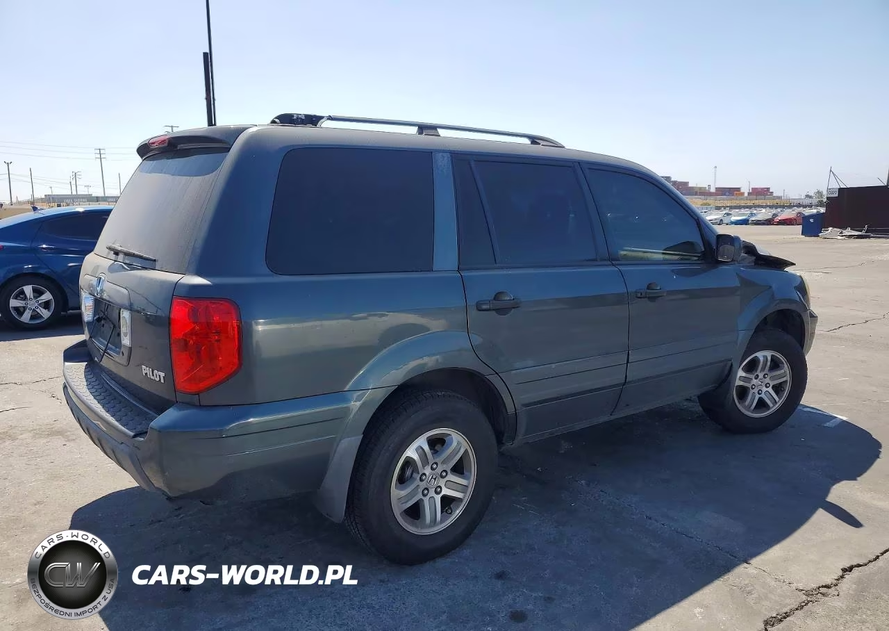 2005 Honda Pilot Exl VIN:2HKYF18725H561478 - 3