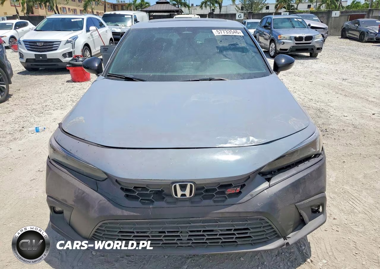 2022 Honda Civic Si Sedan VIN:2HGFE1E57NH474084 - 5