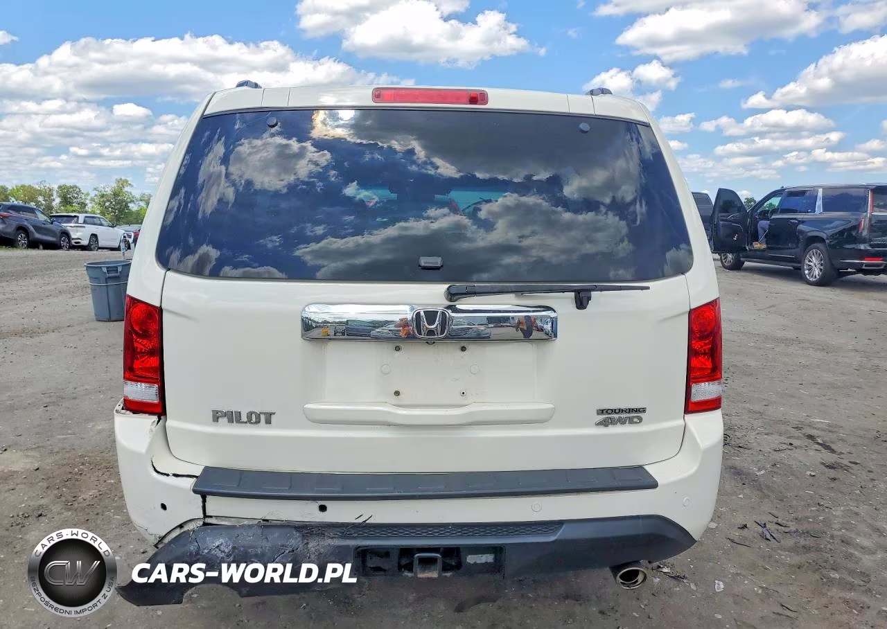 2012 Honda Pilot Touring VIN:5FNYF4H98CB084845 - 6