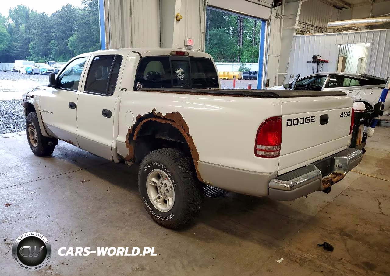 2000 Dodge Dakota Quad VIN:1B7GG2AN1YS661455 - 2